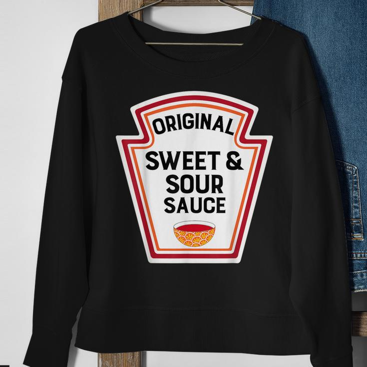 Cute Group Condiments Halloween Costume Sweet And Sour Sauce Sweatshirt Gifts for Old Women