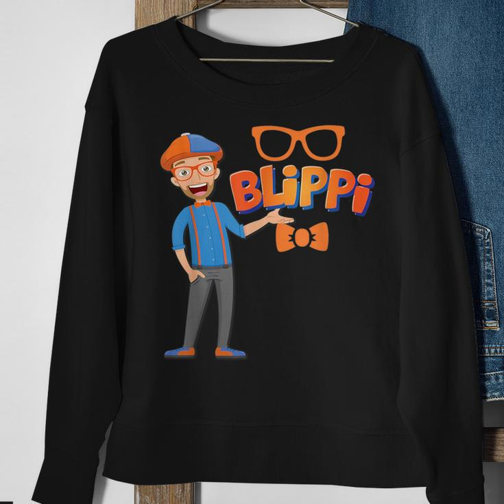 Cute Love Blippis Idea Peace Blippis Funny Lover Sweatshirt Gifts for Old Women