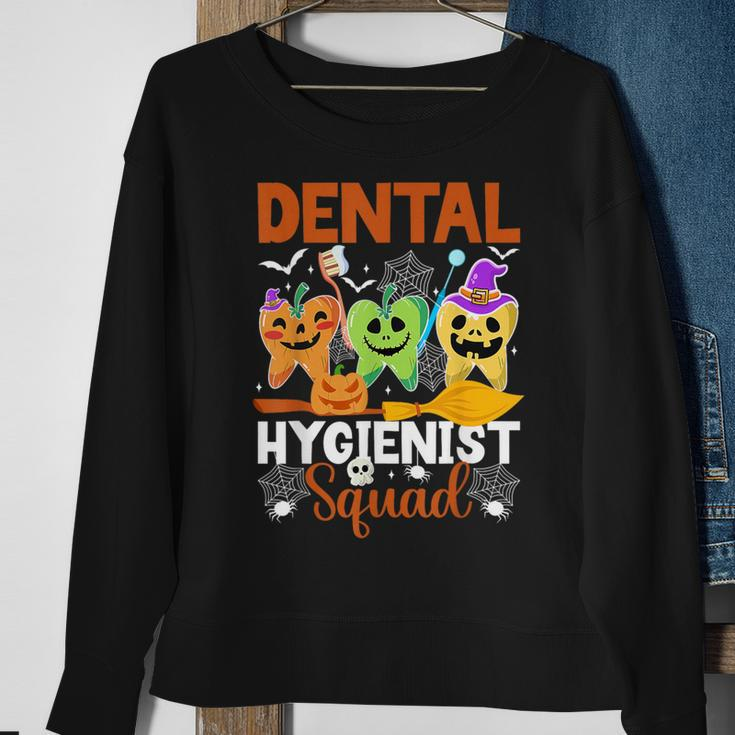 Dental Squad Trick Or Th Dentist Halloween Spooky Sweatshirt Gifts for Old Women
