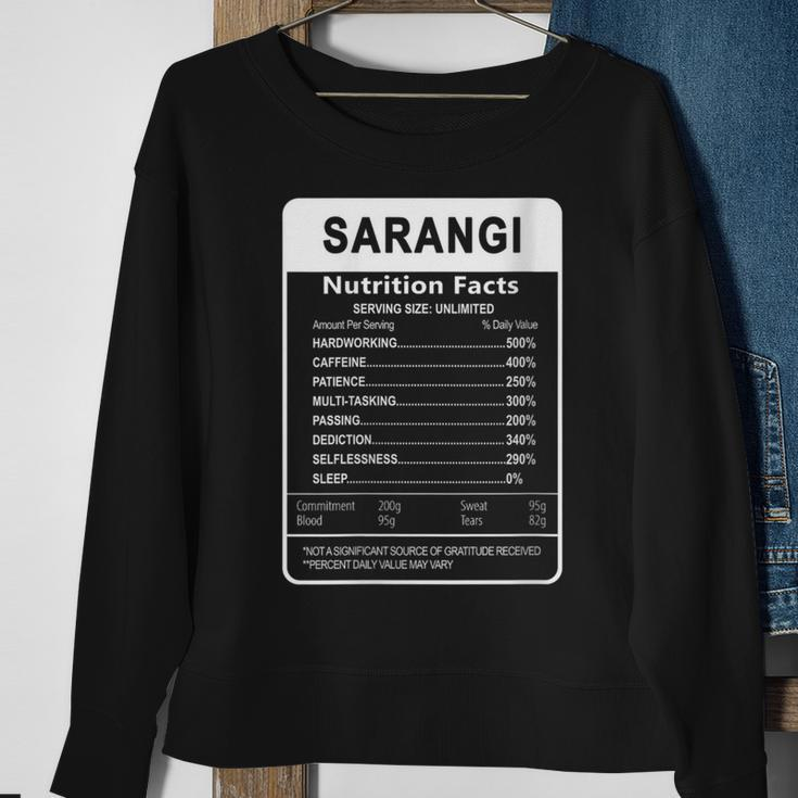 I Destroy Silence Sarangi Player Sweatshirt Gifts for Old Women