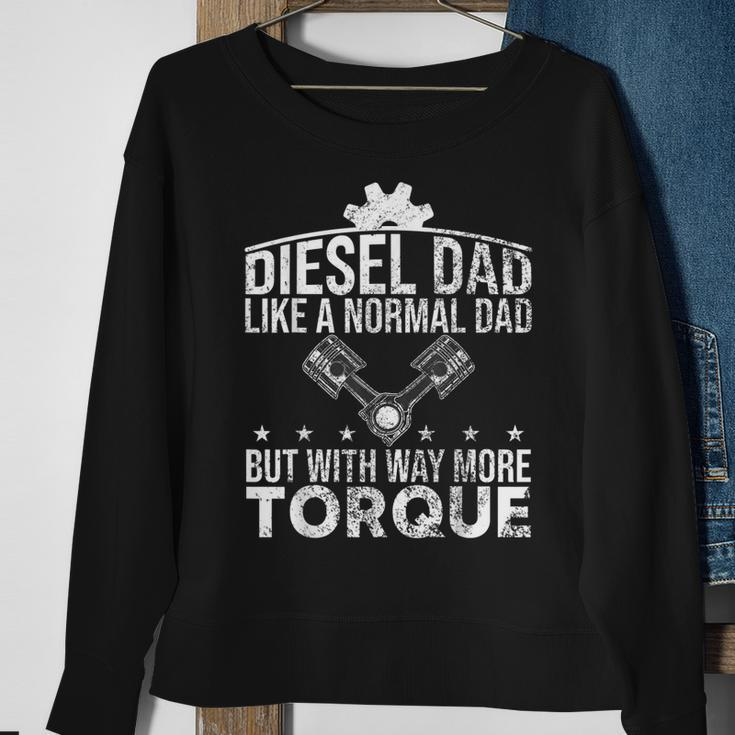 Diesel Dad Automobile Mechanic Father´S Day Sweatshirt Gifts for Old Women