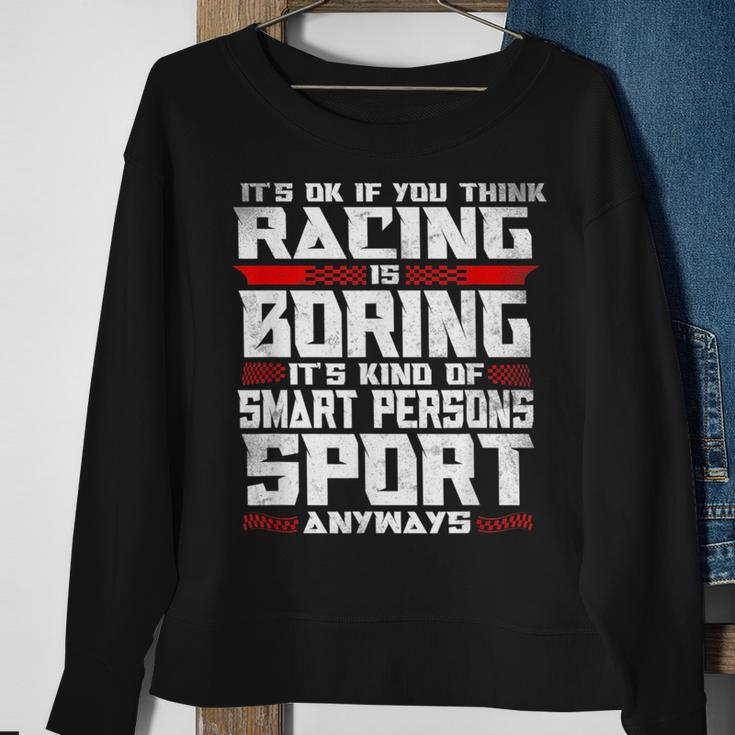 Dirt Track Racing Race Racing Funny Gifts Sweatshirt Gifts for Old Women