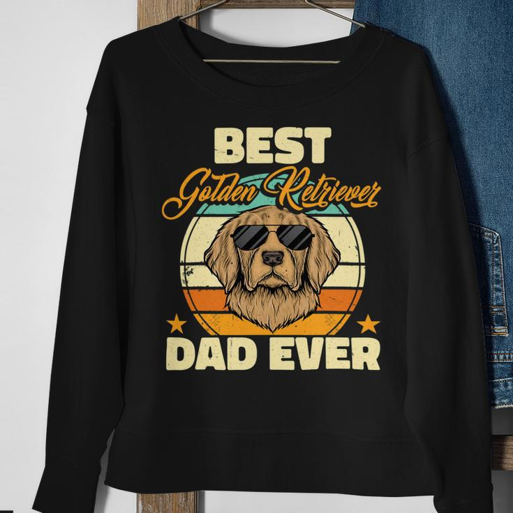 Dog Dad Golden Doodle Best Golden Retriever Dad Ever Sweatshirt Gifts for Old Women