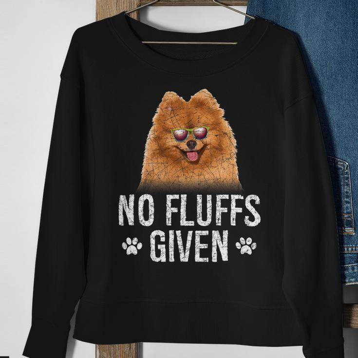 Dog Pomeranian No Fluffs Given Pomeranian 2 Sweatshirt Gifts for Old Women