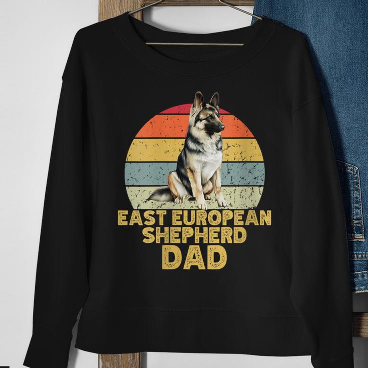 East European Shepherd Dog Dad Retro Dogs Lover & Owner Sweatshirt Gifts for Old Women