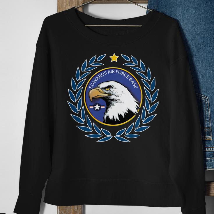 Edwards Air Force Base Eagle Roundel Sweatshirt Gifts for Old Women