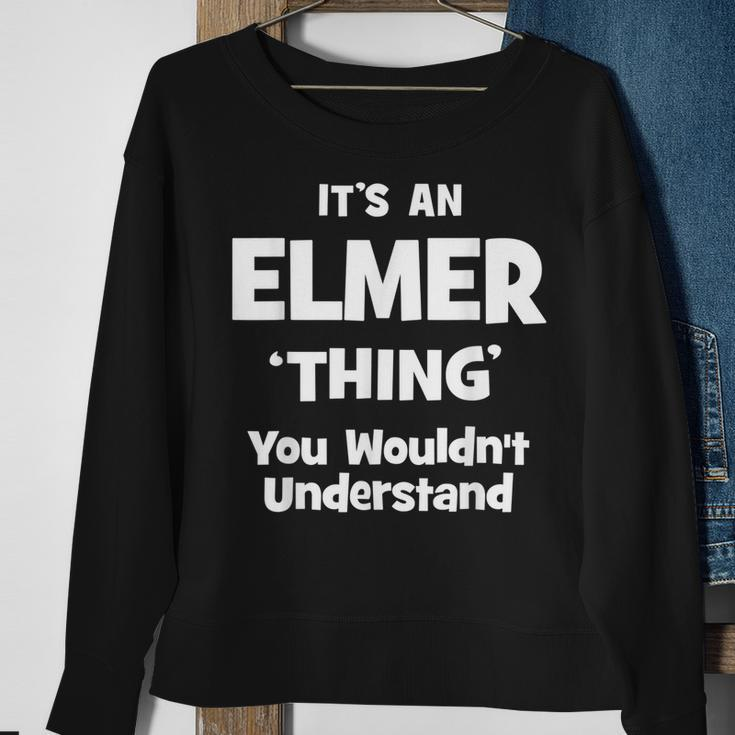 Elmer Thing Name Funny Sweatshirt Gifts for Old Women