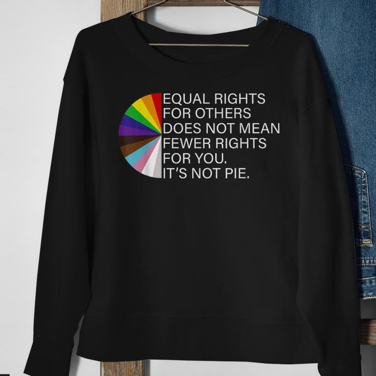 Equal Rights For Others Does Not Mean Lgbt Support Pride Sweatshirt Gifts for Old Women