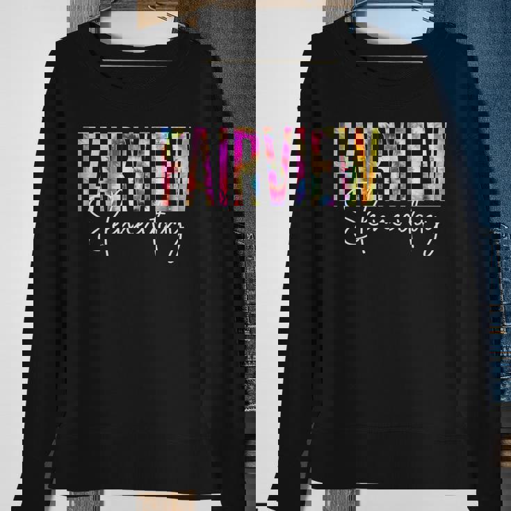 Fairview Elementary Tie Dye Back To School Appreciation Sweatshirt Gifts for Old Women
