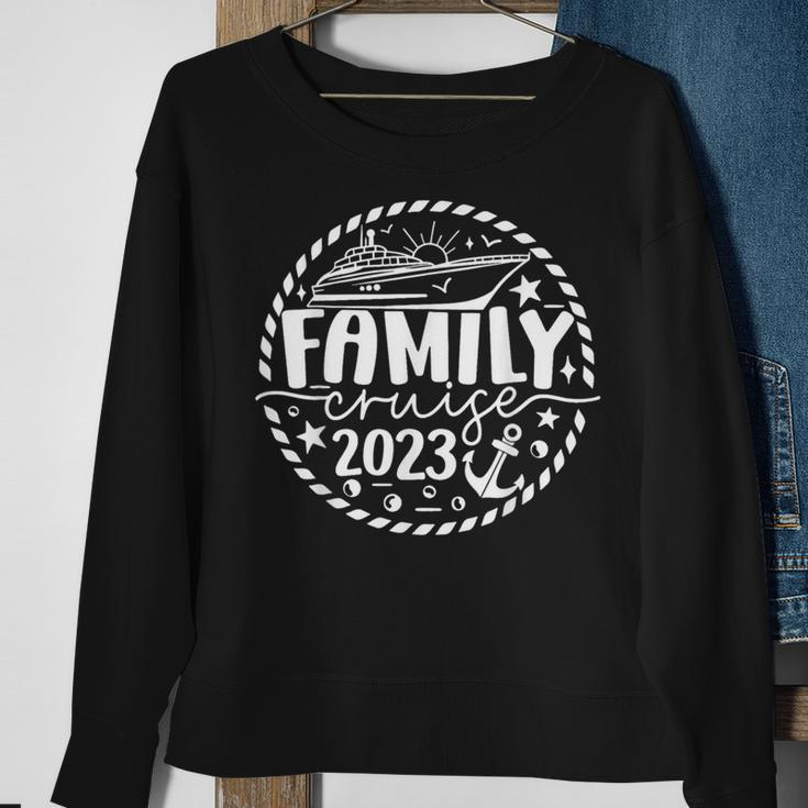 Family Cruise Squad 2023 Family Matching Group Vacation Sweatshirt Gifts for Old Women