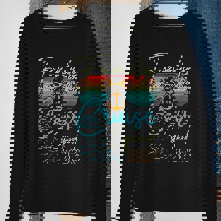 Family Cruise Squad 2023 Family Vacation Matching Group Sweatshirt Gifts for Old Women