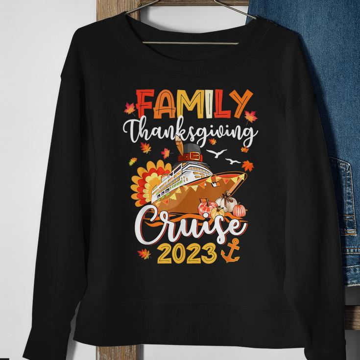 Family Thanksgiving Cruise 2023 Autumn Cruise Squad Matching Sweatshirt Gifts for Old Women