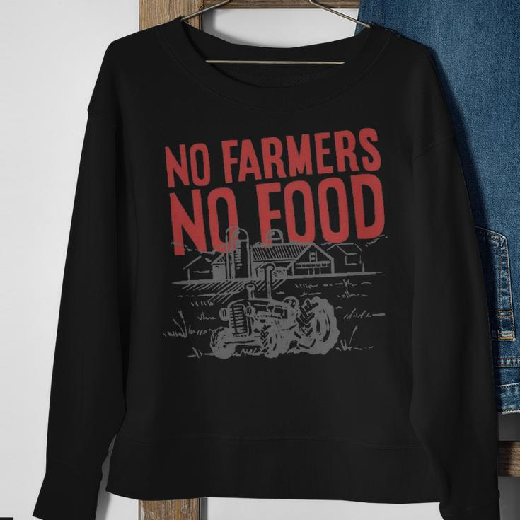 Farmer No Farmer No Food - Farmer No Farmer No Food Sweatshirt Gifts for Old Women