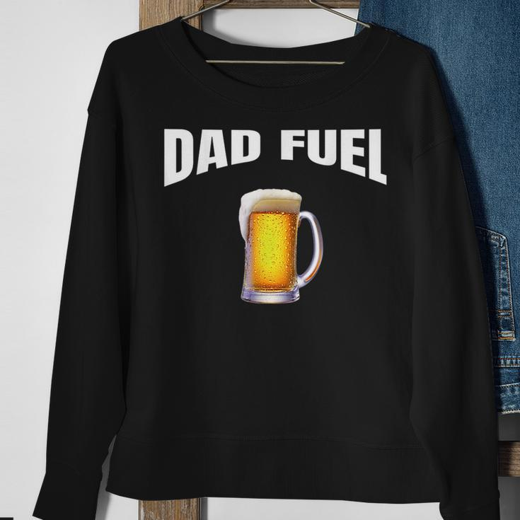 Fathers Day Birthday Great Gift Idea Dad Fuel Fun Funny Sweatshirt Gifts for Old Women