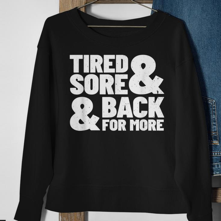 Fitness Quote - Gym Exercise - Gym Meme - Workout Motivation Sweatshirt Gifts for Old Women