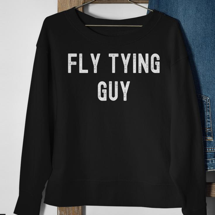 Fly Tying Lover Fly Tying Guy Sweatshirt Gifts for Old Women