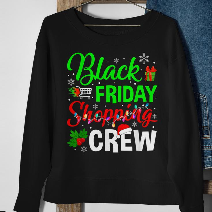 Friday Shopping Crew Christmas Black Shopping Family Group Sweatshirt Gifts for Old Women