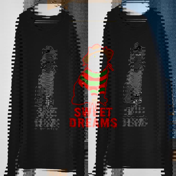 Cat Parody Horror Movie Black Cat Parody Sweatshirt Gifts for Old Women