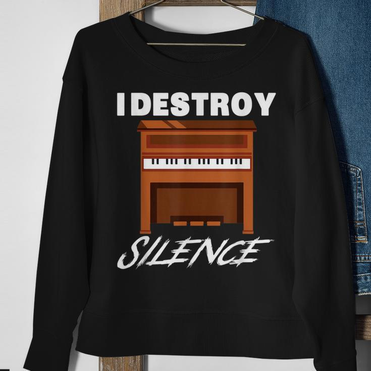 Celesta I Destroy Silence New Year Sweatshirt Gifts for Old Women