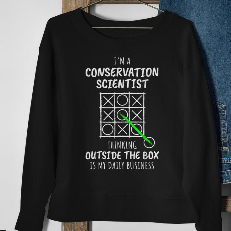 Conservation Scientist Sweatshirt Gifts for Old Women