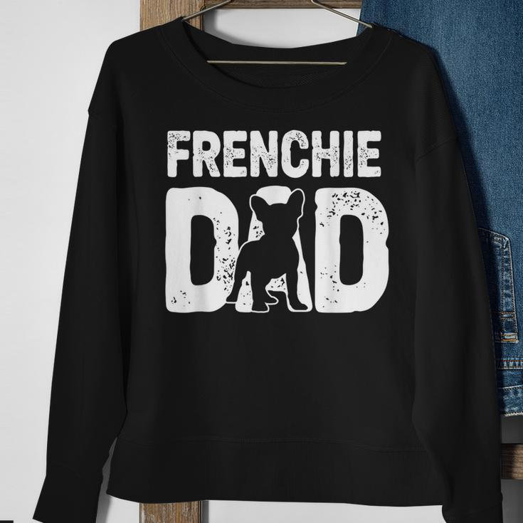 Funny Frenchie Dad Dog Lover French Bulldog Father Dog Owner Sweatshirt Gifts for Old Women