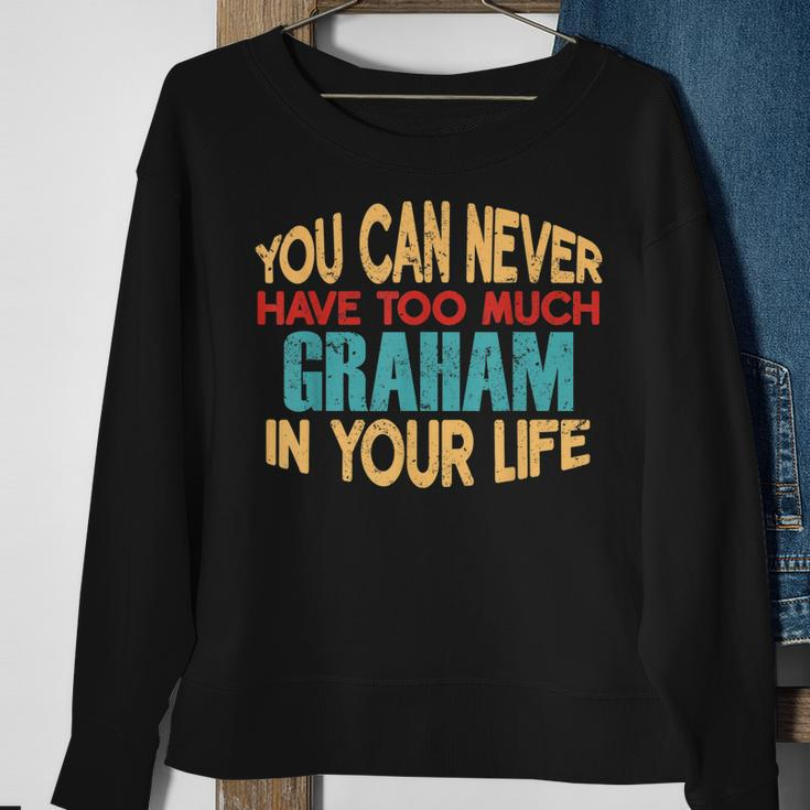 Funny Graham Personalized First Name Joke Item Sweatshirt Gifts for Old Women