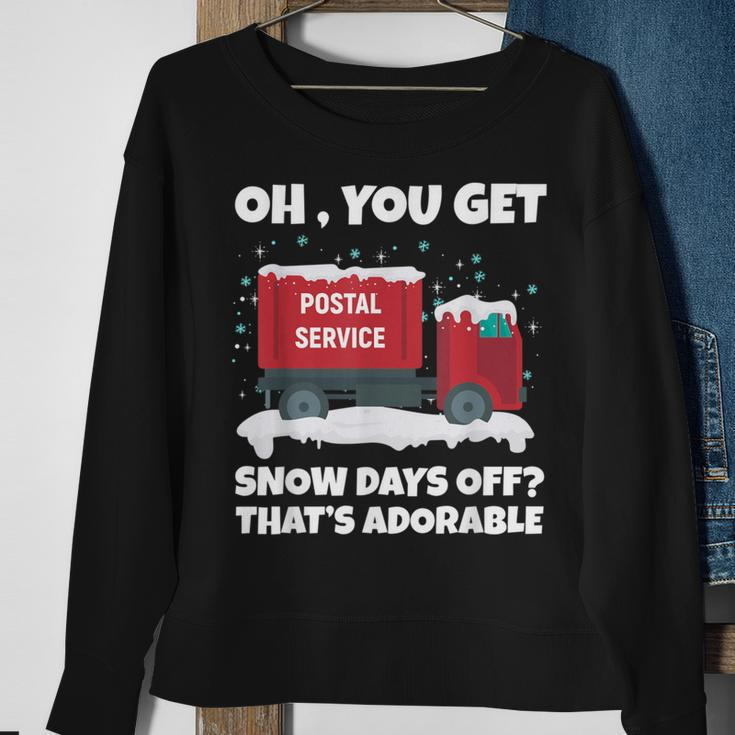Postal Worker Christmas Joke Mailman Sweatshirt Gifts for Old Women