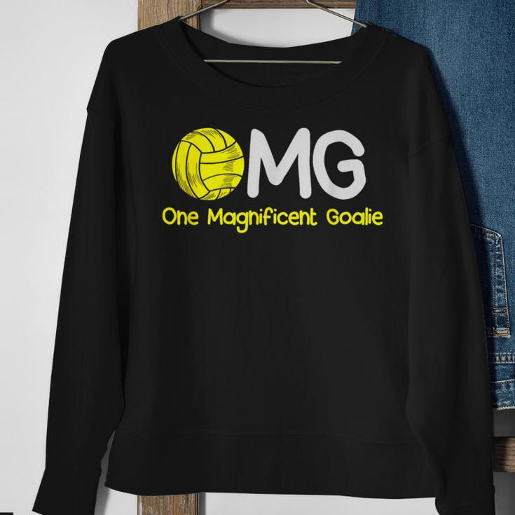 Water Polo Ball Player One Magnificent Goalie Men Sweatshirt Gifts for Old Women