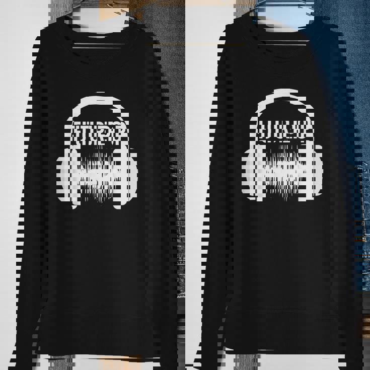 Futurepop Headphone Graphic Sweatshirt Gifts for Old Women Futurepop Headphone Graphic Sweatshirt Gifts for Old Women