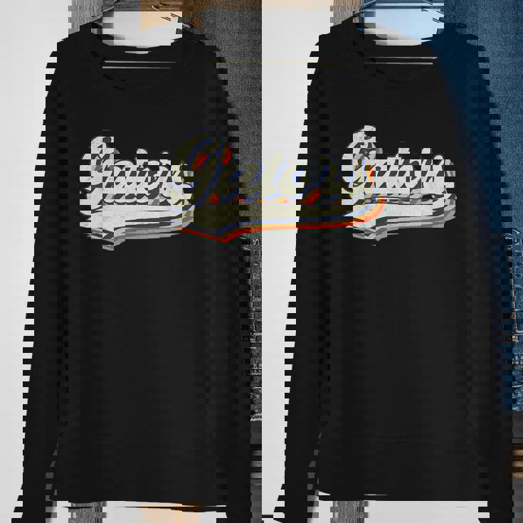 Gators Name Personalized Vintage Retro Gators Sport Name Sweatshirt Gifts for Old Women