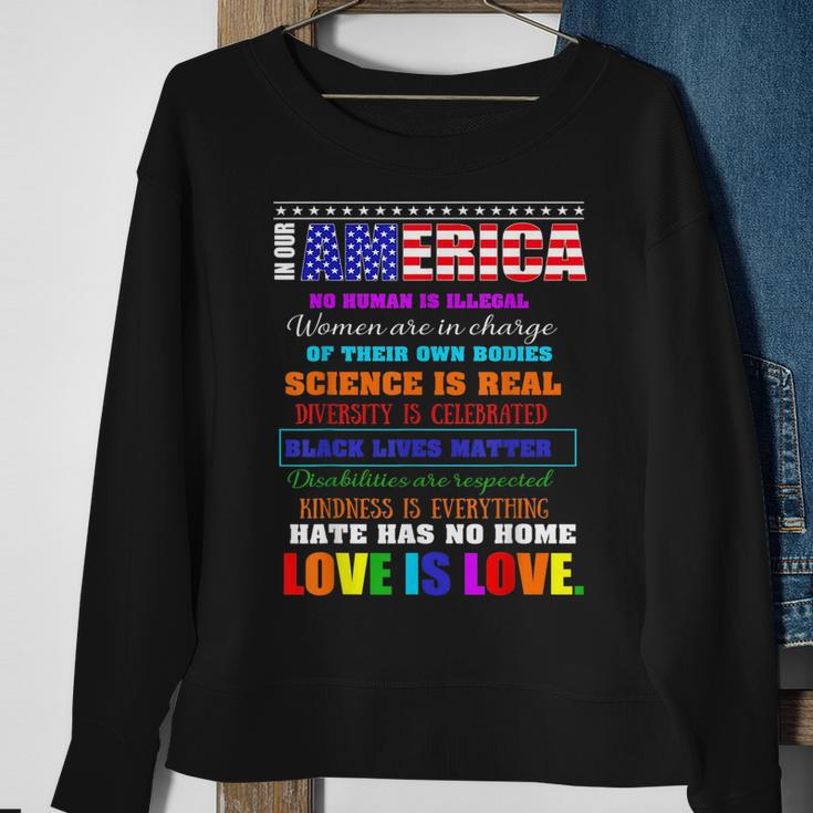 Gay Lesbian Lgbt 4Th Of July Month Sweatshirt Gifts for Old Women