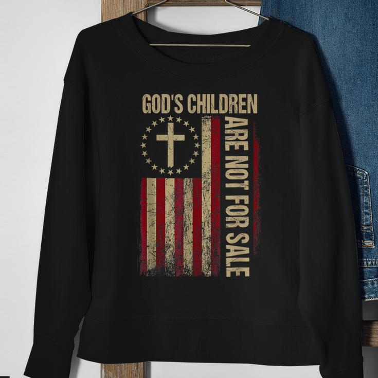 Gods Children Are Not For Sale Vintage Gods Children Sweatshirt Gifts for Old Women