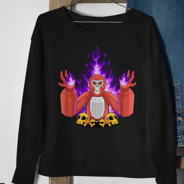 Gorilla Tag Pbbv Ghost Creepypasta Vr Sweatshirt Gifts for Old Women