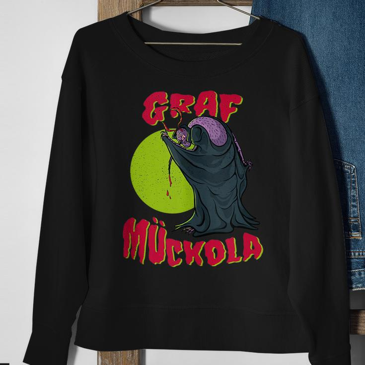 Graf Muckola Scary Insect Sweatshirt Gifts for Old Women