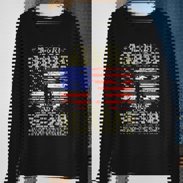 Grandpa For Men Fathers Day Im A Dad Grandpa Veteran Sweatshirt Gifts for Old Women Grandpa For Men Fathers Day Im A Dad Grandpa Veteran Sweatshirt Gifts for Old Women