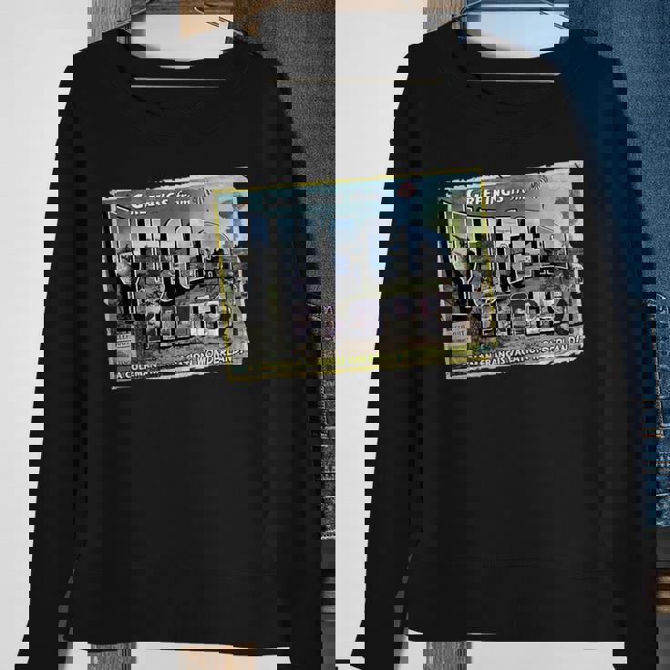 Greetings From Yucca Flats Sweatshirt Gifts for Old Women Greetings From Yucca Flats Sweatshirt Gifts for Old Women