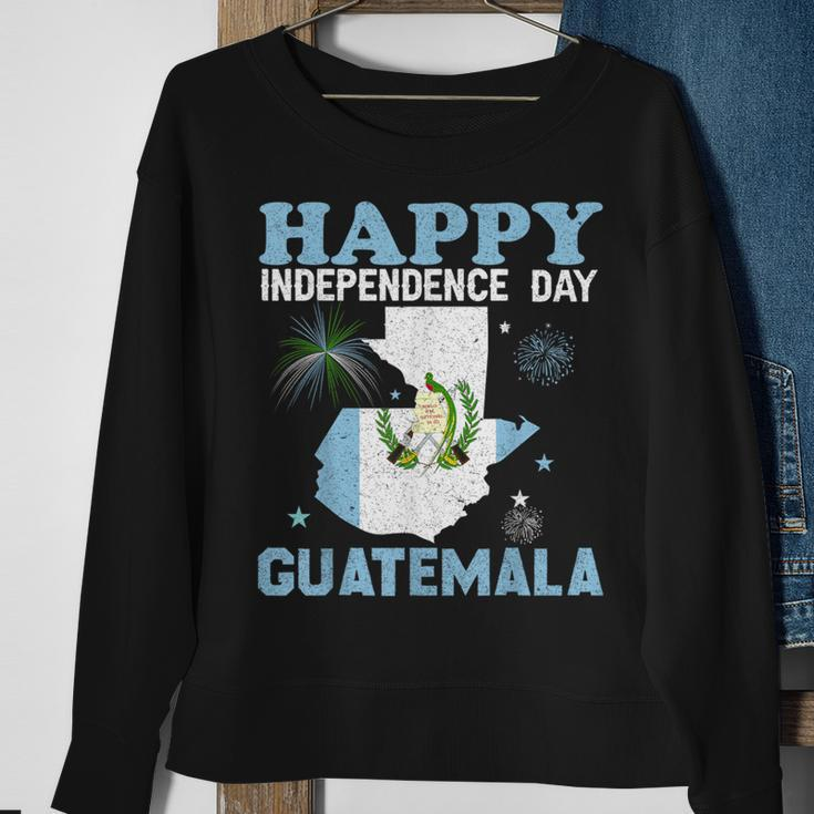 Guatemala Flag Guatemala Independence Day 2023 Sweatshirt Gifts for Old Women