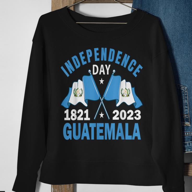 Guatemala Independence Day Patriotic Guatemalan Flag Sweatshirt Gifts for Old Women