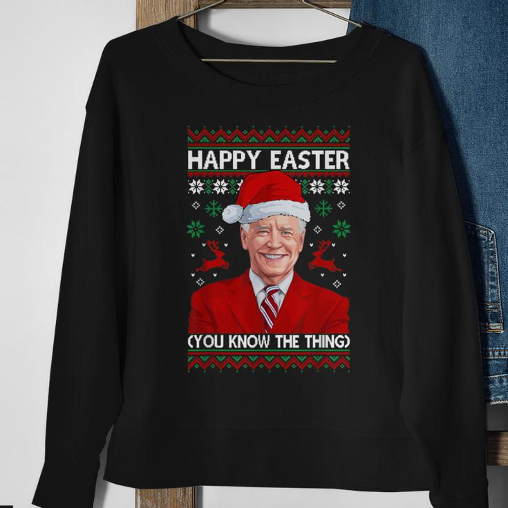 Guns Christmas Tree Come And Take It Biden Xmas Ugly Sweater Sweatshirt Gifts for Old Women