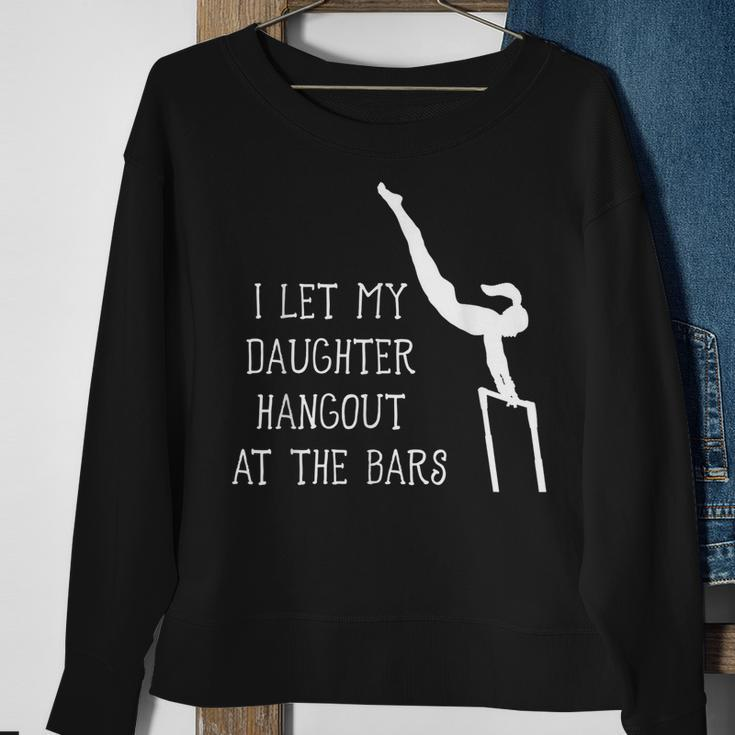 Gymnastics Dad Uneven Bars Sweatshirt Gifts for Old Women