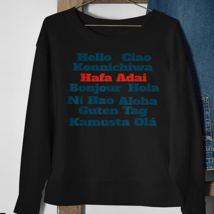 Hafa Adai Greetings From Guam V1 Sweatshirt Gifts for Old Women