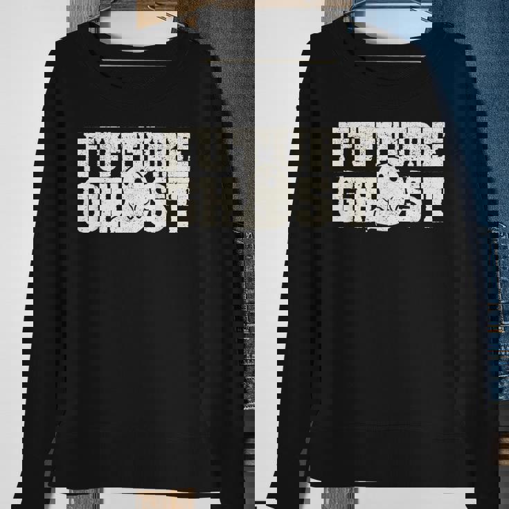 Halloween Party Scary Ghosts Spooky Boo Future Ghost Halloween Sweatshirt Gifts for Old Women