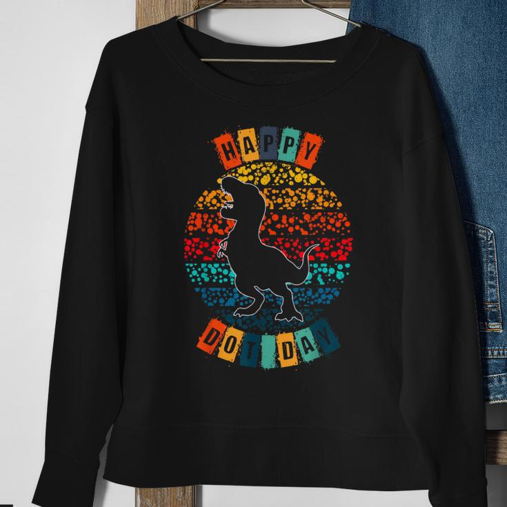 Happy Dot DayRex International Dot Day Colorful Dot Boys Sweatshirt Gifts for Old Women