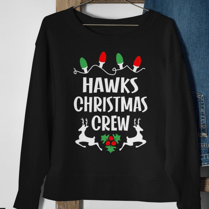 Hawks Name Gift Christmas Crew Hawks Sweatshirt Gifts for Old Women