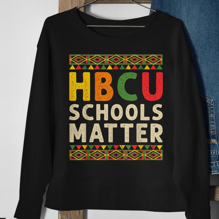Hbcu Schools Matter Historical Black College Student Alumni Sweatshirt Gifts for Old Women