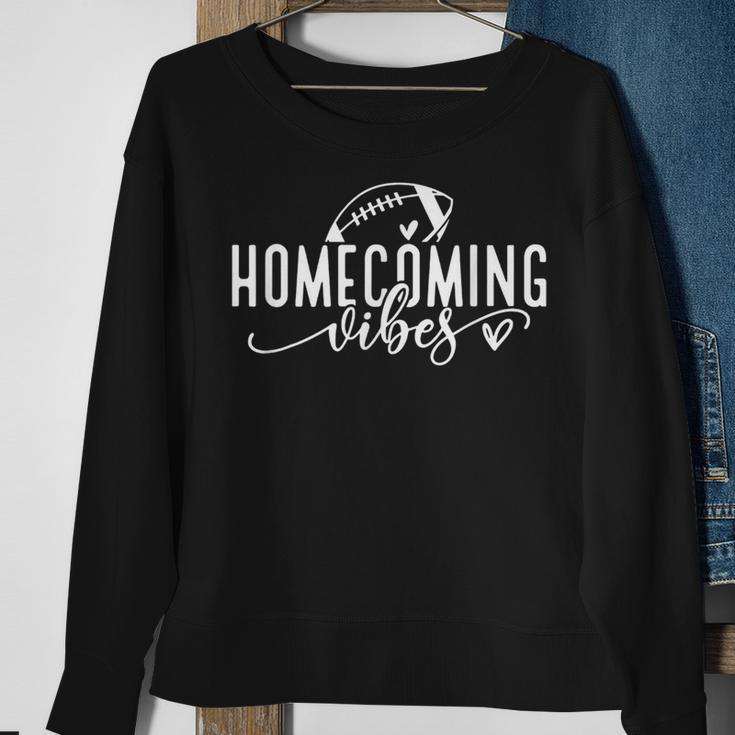 Hoco 2022 Homecoming Vibes Football Game Day School Reunion Sweatshirt Gifts for Old Women