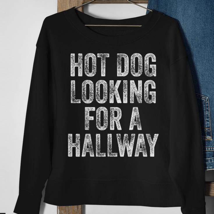 Hot Dog Is Looking For A Fast Food Fan For The Hallway Hot Sweatshirt Gifts for Old Women