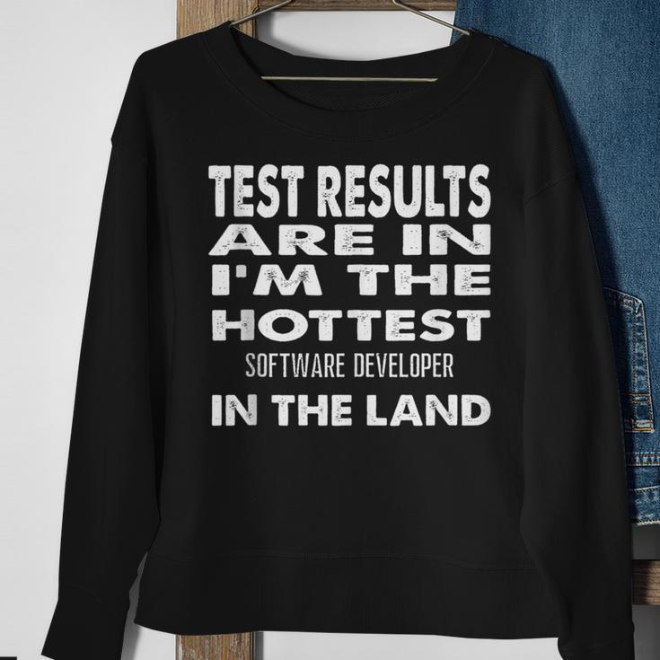 The Hottest Software Developer In The Land Sweatshirt Gifts for Old Women