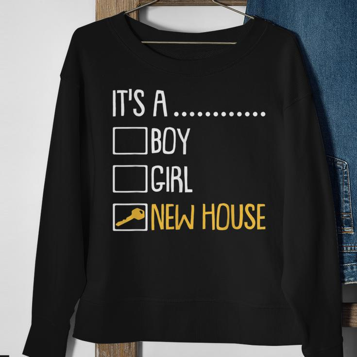 House Homeowner Housewarming Party New House Sweatshirt Gifts for Old Women
