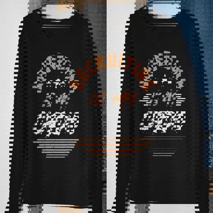 Hr Manager Recruiting Is My Cardio Human Resource Sweatshirt Gifts for Old Women